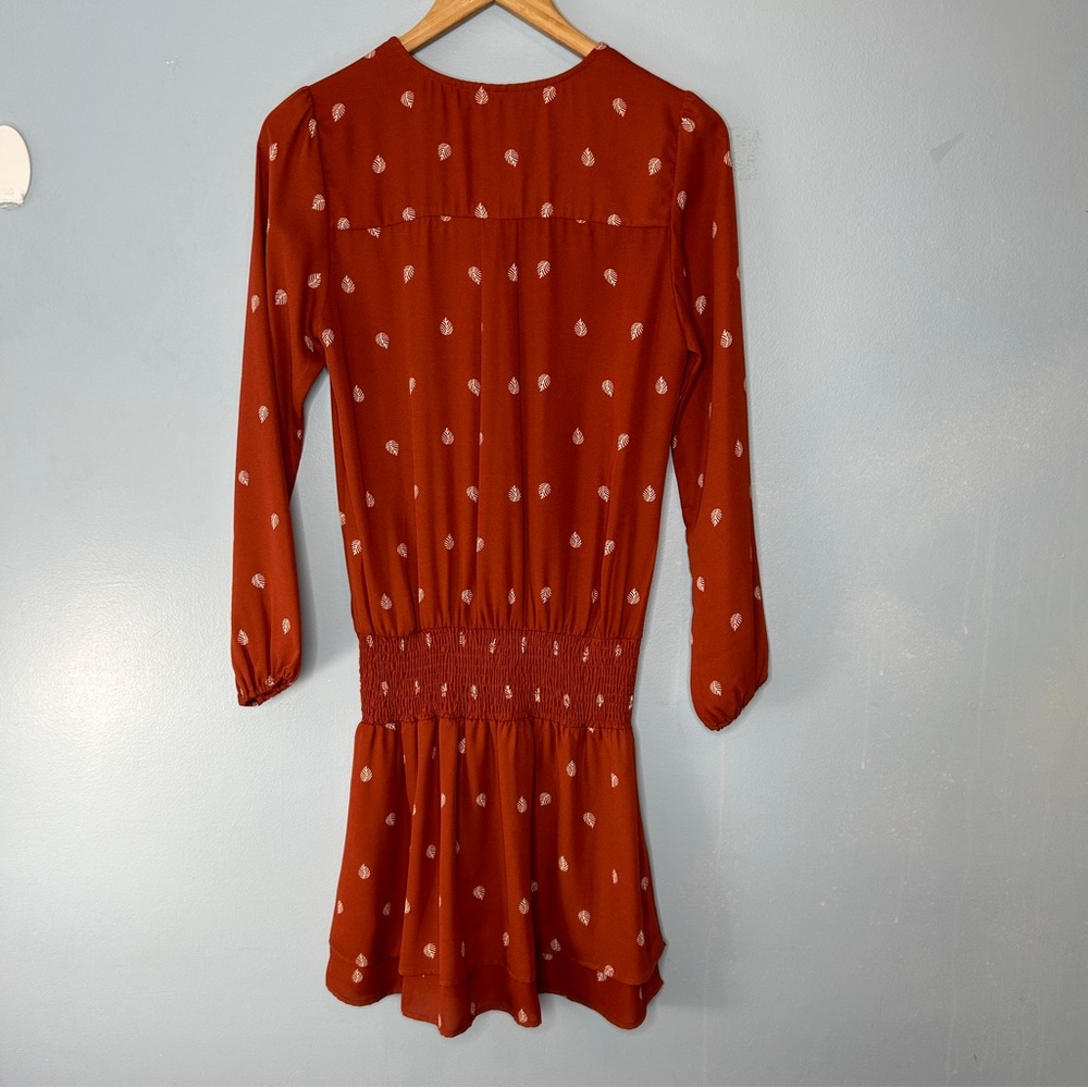 NWT Veronica M Dress Size XS Rust color - Picture 5 of 6